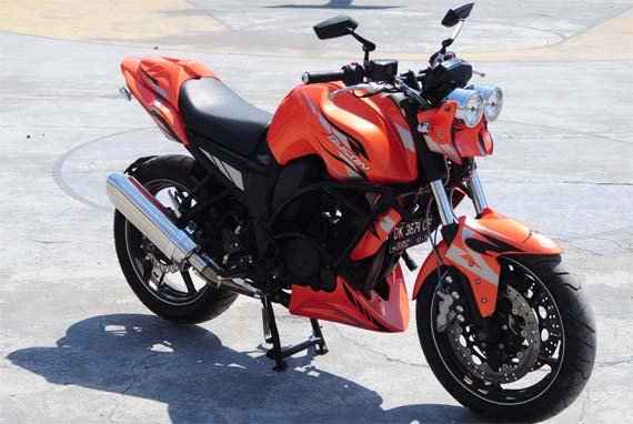 modifikasi byson seperti ducati