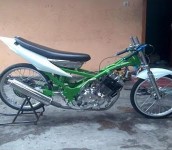 Foto Modifikasi Satria Fu Drag
