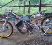 Foto Modifikasi Satria Fu Drag