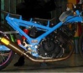 Foto Modifikasi Satria Fu Drag