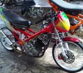 Foto Modifikasi Satria Fu Drag
