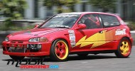 Modifikasi Mobil Honda Estillo Sporty 2 Pintu