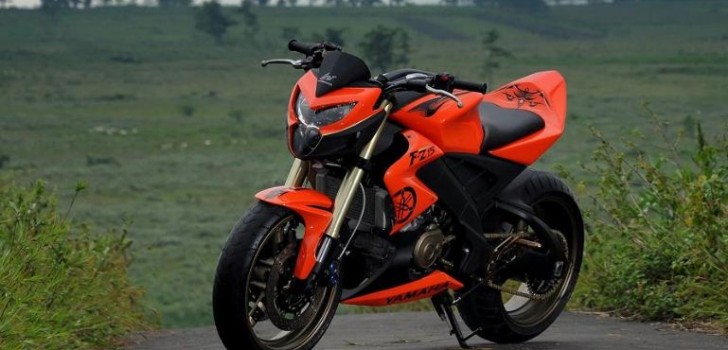 Modifikasi Yamaha Vixion Dengan Konsep Trend 2014