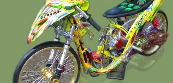 Gambar Motor Drag Mio Matic Hebat
