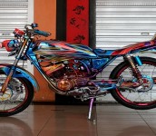 Modifikasi Yamaha RX-King Si Raja Jalanan