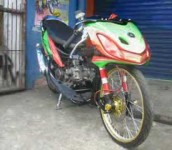 Gambar Motor Drag Mio Matic Hebat