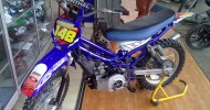 Modifikasi motor FIZ-R menjadi Motorcross jenis Trail dengan kekuatan maksimal