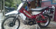Modifikasi motor FIZ-R menjadi Motorcross jenis Trail dengan kekuatan maksimal