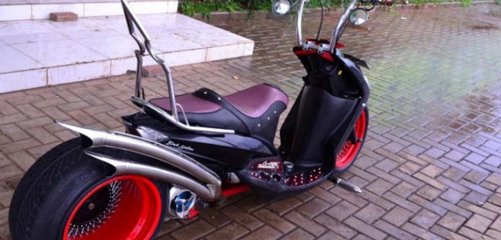 Modifikasi Motor Mio Konsep Hot Rod Beserta Tips Memodifikasinya