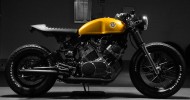 Modifikasi Motor Gaya Cafe Racer yang di Aplikasikan Pada Motor Yamaha XV750
