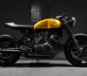 Modifikasi Motor Gaya Cafe Racer yang di Aplikasikan Pada Motor Yamaha XV750