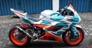Modifikasi Motor Kawasaki Ninja 250cc dan Bermacam Gambarnya