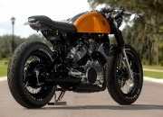 Modifikasi Motor Gaya Cafe Racer yang di Aplikasikan Pada Motor Yamaha XV750