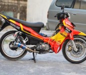 Modifikasi Motor Yamaha Jupiter Z Kreasi Anak Indonesia 2015