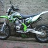 Modifikasi Motor Trail Kawasaki KLX 150 Motocross