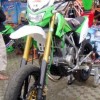 Modifikasi Motor Trail Kawasaki KLX 150 Motocross