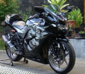 Modifikasi Motor Kawasaki Ninja 250cc dan Bermacam Gambarnya