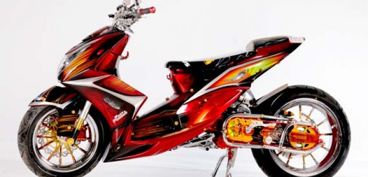 Modifikasi Motor Mio Konsep Hot Rod Beserta Tips Memodifikasinya