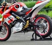 Modifikasi Motor Yamaha Vixion Street Fighter 2015