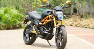 Modifikasi Byson Gaya Ducati Monster