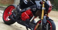 Modifikasi Motor Yamaha Vixion Street Fighter 2015