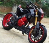 Modifikasi Motor Yamaha Vixion Street Fighter 2015