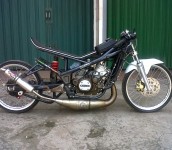 Modifikasi Drag Motor Kawasaki Ninja