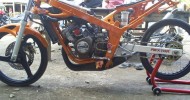 Modifikasi Drag Motor Kawasaki Ninja