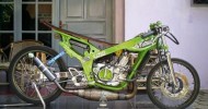 Modifikasi Drag Motor Kawasaki Ninja