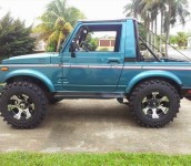 Gambar modifikasi mobil jeep jimny jangkrik