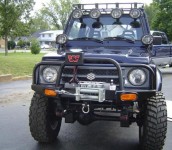 Gambar modifikasi mobil jeep jimny jangkrik