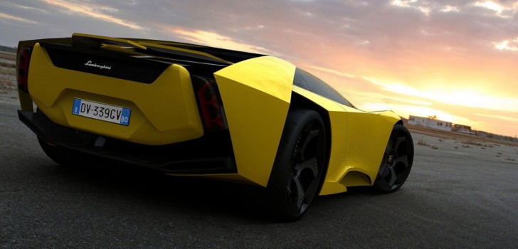 Gambar Lamborghini Madura Terinspirasi dari Karapan Sapi