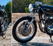 Merubah Tampilan Yamaha XS650 Ala Cafe Racer