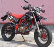 Modifikasi Motor Kawasaki D-Tracker