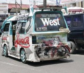 Modifikasi Mobil Angkot Padang