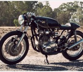 Merubah Tampilan Yamaha XS650 Ala Cafe Racer