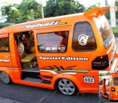 Modifikasi Mobil Angkot Padang