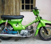Penggila Modifikasi Motor Honda Pitung