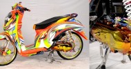 Modifikasi Motor Matic Honda Scoopy