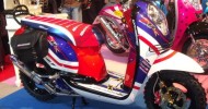 Modifikasi Motor Matic Honda Scoopy
