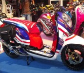 Modifikasi Motor Matic Honda Scoopy