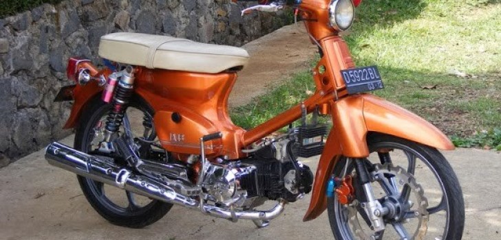 Penggila Modifikasi Motor Honda Pitung