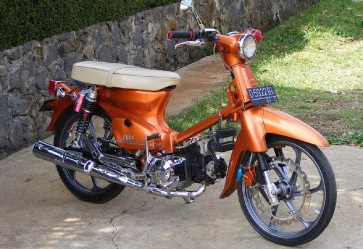 Penggila Modifikasi Motor Honda Pitung