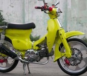 Penggila Modifikasi Motor Honda Pitung