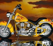 Wallpaper Motor Gede Harley Davidson Keren