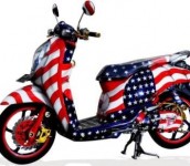 Modifikasi Motor Matic Honda Scoopy