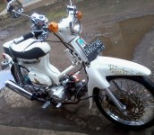 Penggila Modifikasi Motor Honda Pitung
