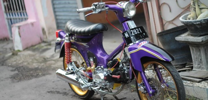 Penggila Modifikasi Motor Honda Pitung