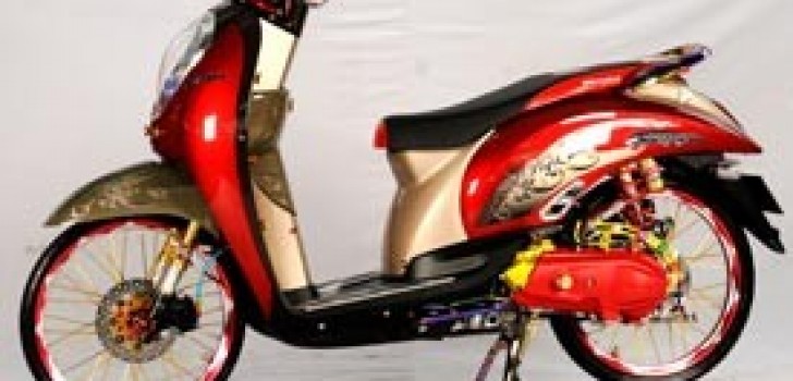 Modifikasi Motor Matic Honda Scoopy
