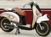Modifikasi Motor Matic Honda Scoopy